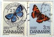 почтовые марки Дании